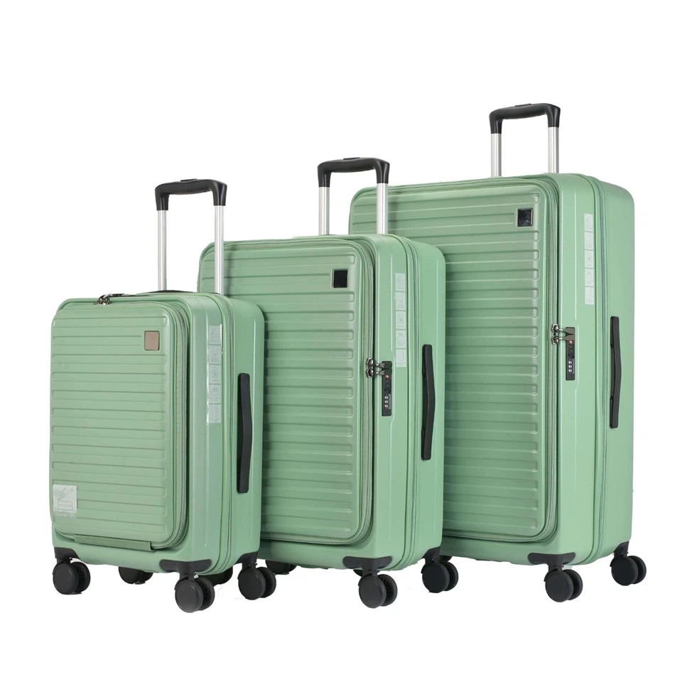 Front Pocket Spinner Wheels Luggage